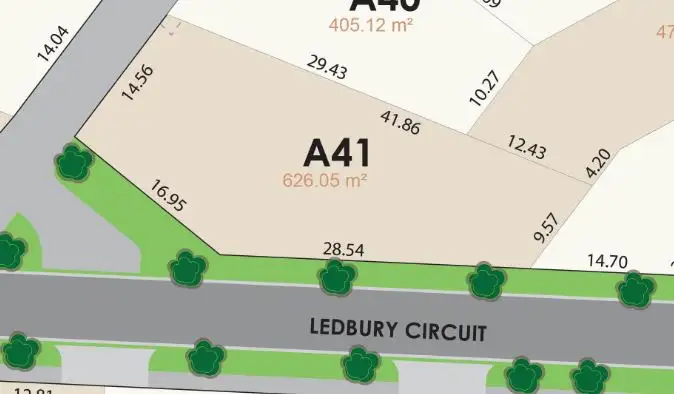 Second view of Homely land listing, LOT 41A Ledbury Cicuit, Wodonga VIC 3690