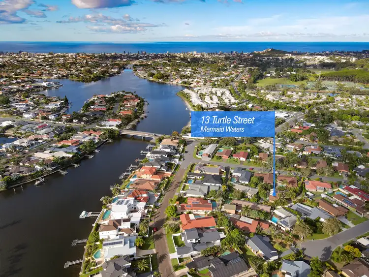 Second view of Homely house listing, 13 Turtle Street, Mermaid Waters QLD 4218