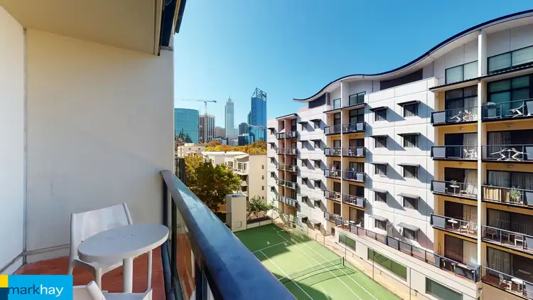 Fifth view of Homely apartment listing, 53/128 Mounts Bay Road, Perth WA 6000