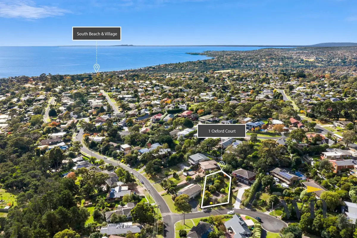 Main view of Homely land listing, 1 Oxford Court, Mount Martha VIC 3934