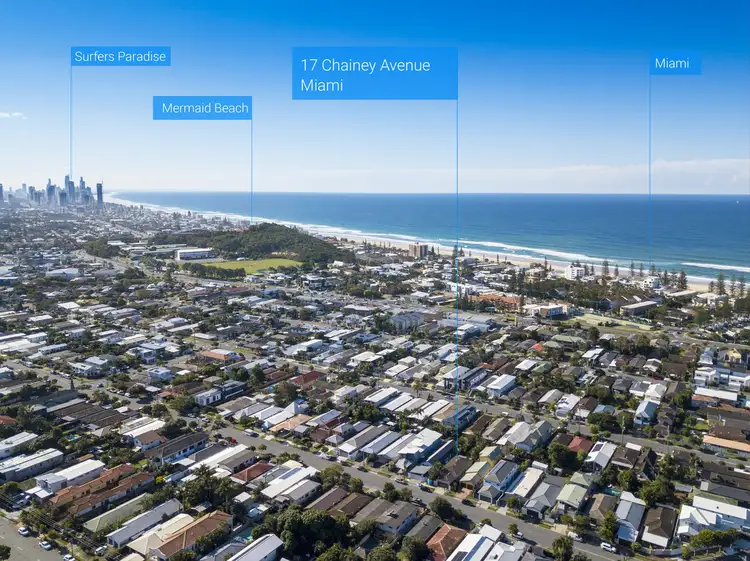 Second view of Homely house listing, 17 Chainey Avenue, Miami QLD 4220