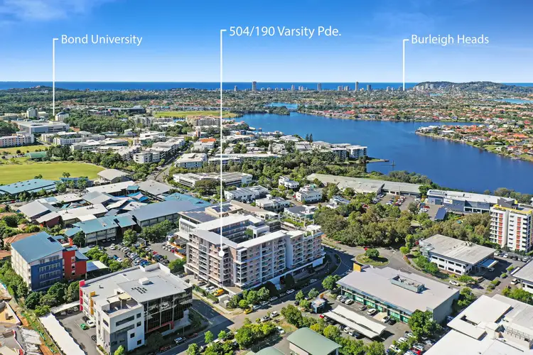 Second view of Homely apartment listing, 504/190 Varsity Parade, Varsity Lakes QLD 4227