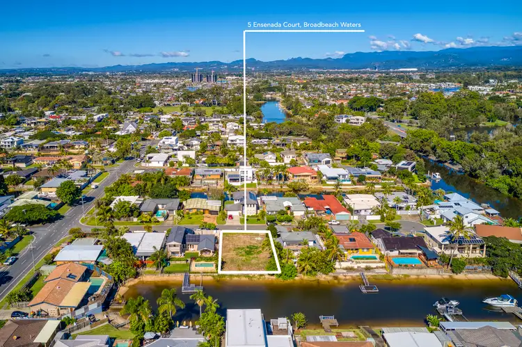 Sixth view of Homely land listing, 5 Ensenada Court, Broadbeach Waters QLD 4218