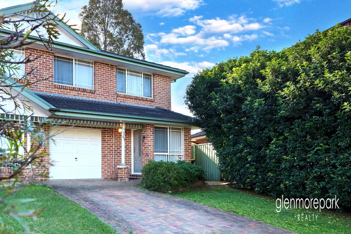 Main view of Homely semi-detached listing, 2/63 Kiber Drive, Glenmore Park NSW 2745