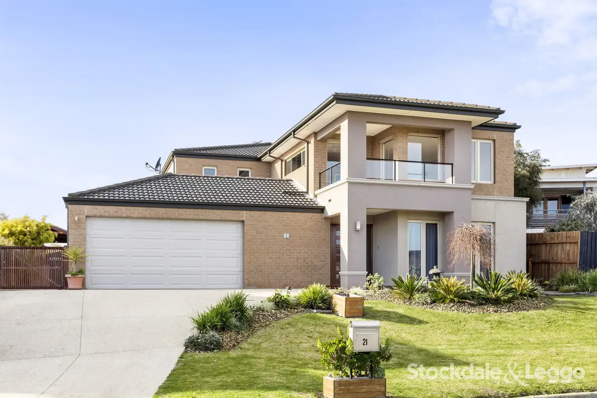 Main view of Homely house listing, 21 Wintersun Court, Clifton Springs VIC 3222