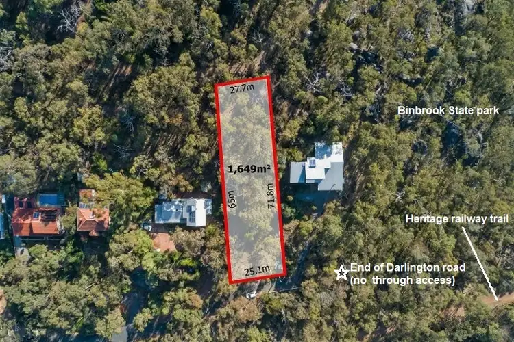 Second view of Homely land listing, 143 Darlington Road, Darlington WA 6070