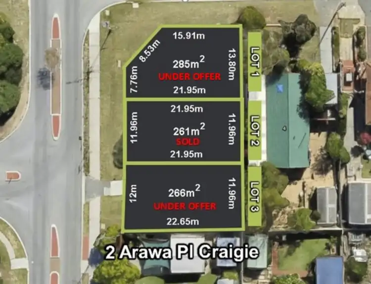 LOT C, 2 Arawa Place, Craigie WA 6025