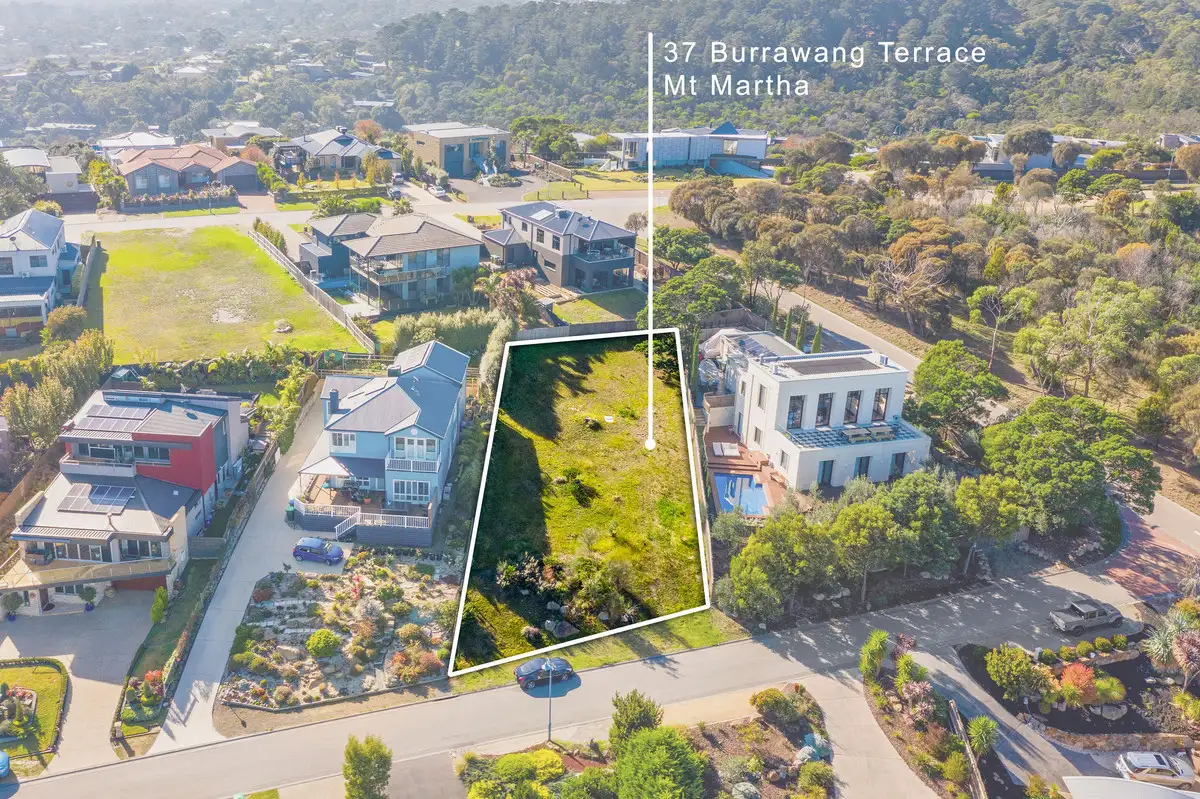 Main view of Homely land listing, 37 Burrawang Terrace, Mount Martha VIC 3934