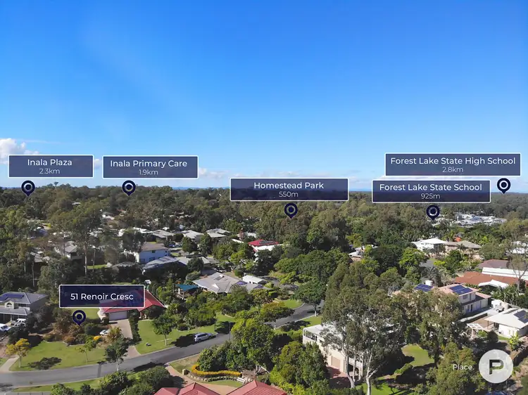 Second view of Homely land listing, 51 Renoir Crescent, Forest Lake QLD 4078