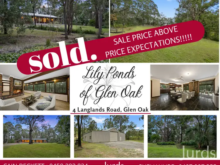 Main view of Homely rural property listing, 4 Langlands Road, Glen Oak NSW 2320