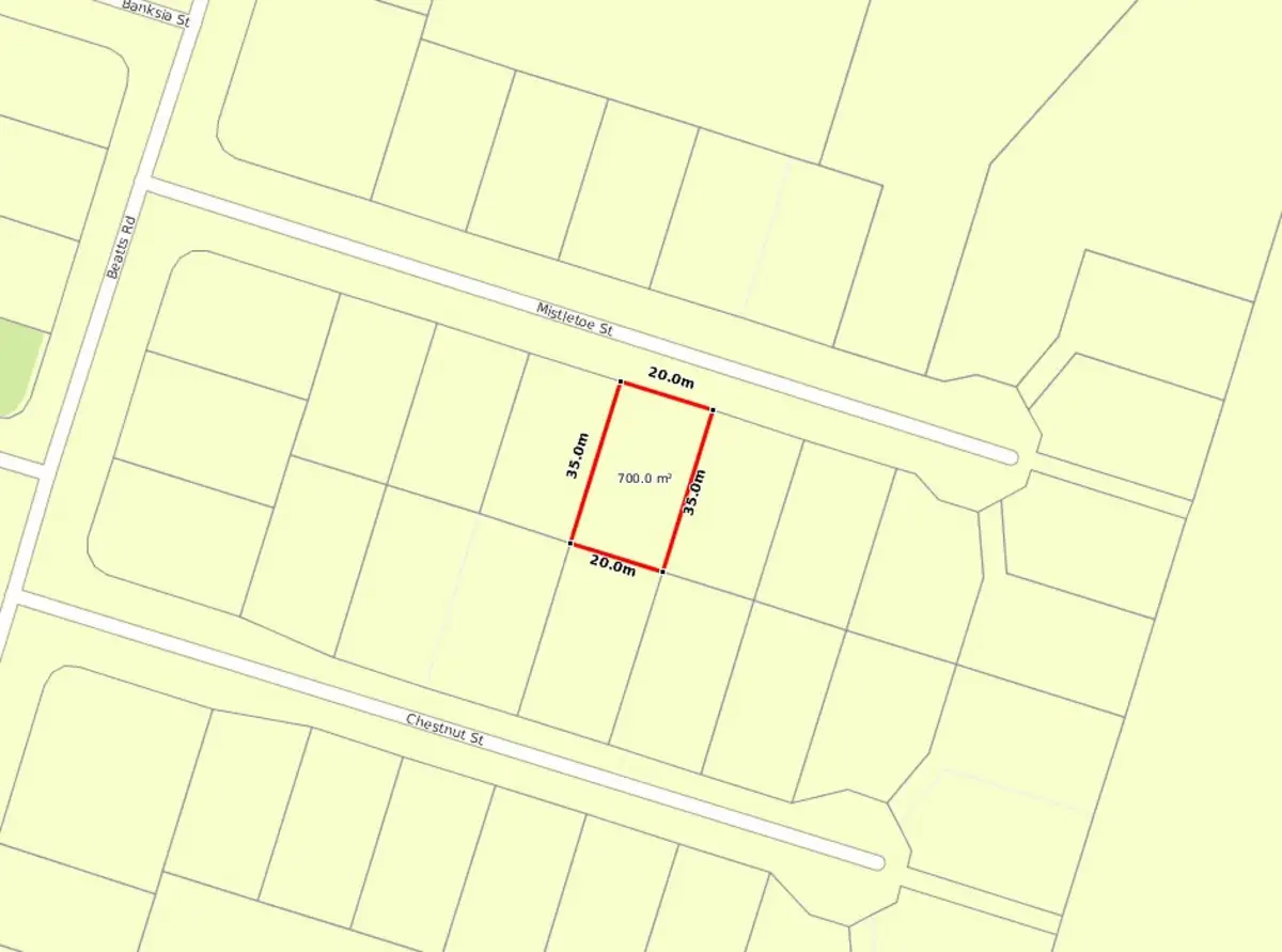 Main view of Homely land listing, 8 Mistletoe Street, Forrest Beach QLD 4850