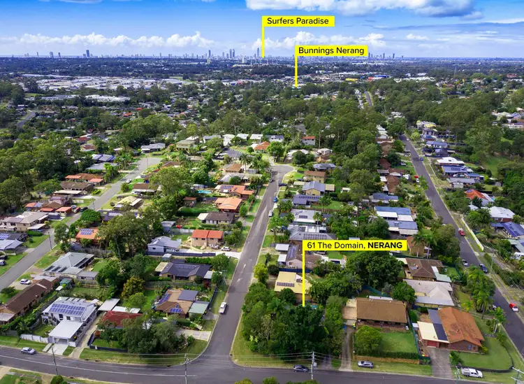 Main view of Homely house listing, 61 The Domain, Nerang QLD 4211