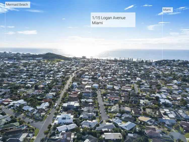 Third view of Homely semi-detached listing, 1/15 Logan Avenue, Miami QLD 4220