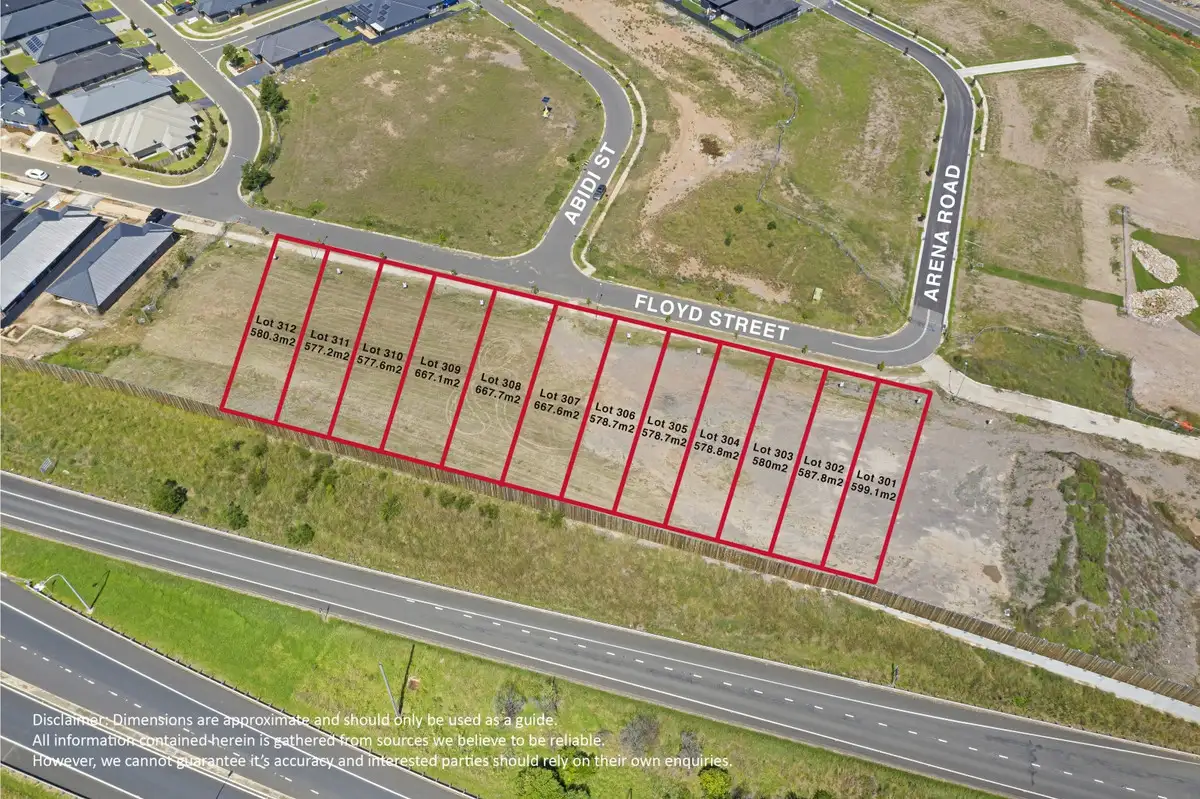 Main view of Homely land listing, LOT 310, 92 Floyd Street, Spring Farm NSW 2570