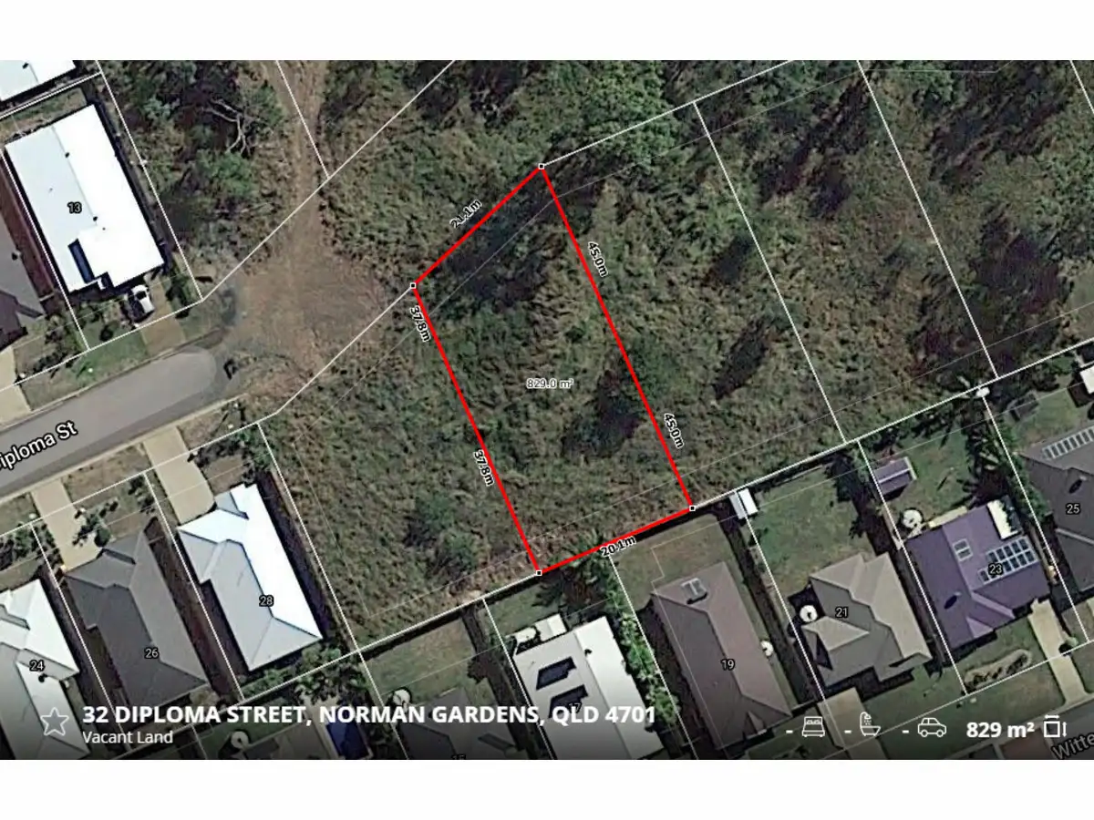 Main view of Homely land listing, LOT 10, 32 Diploma Street, Norman Gardens QLD 4701