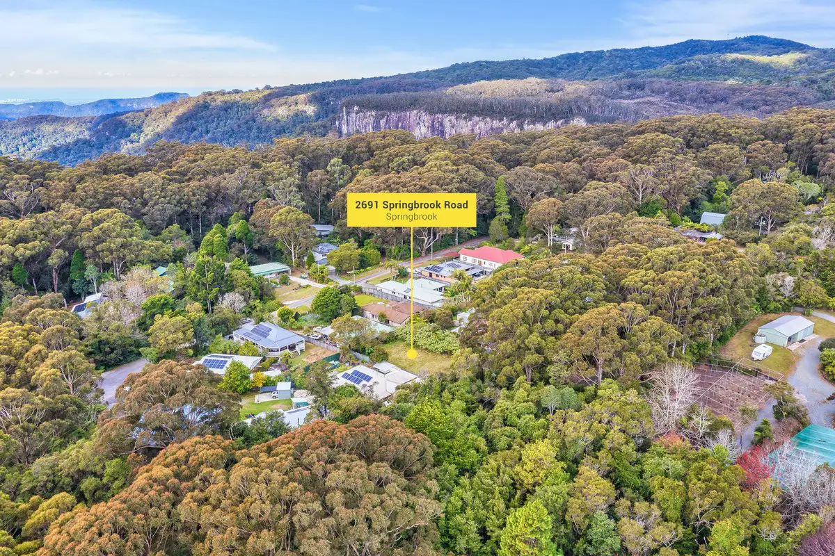 Main view of Homely land listing, 2691 Springbrook Road, Springbrook QLD 4213