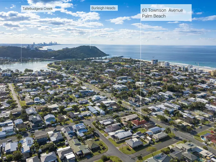 Main view of Homely house listing, 60 Townson Avenue, Palm Beach QLD 4221