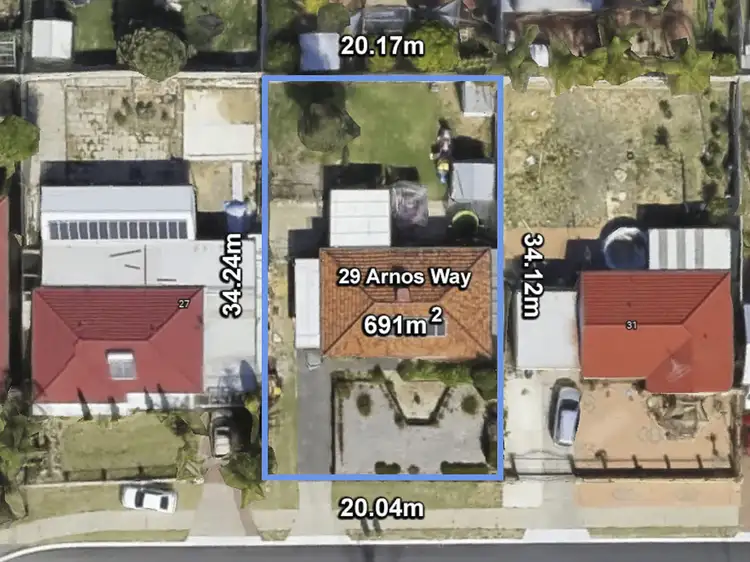 Third view of Homely house listing, 29 Arnos Way, Girrawheen WA 6064
