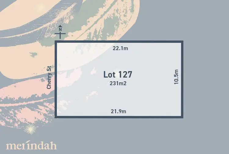 Main view of Homely land listing, LOT 127 Cherry Street, Armstrong Creek VIC 3217