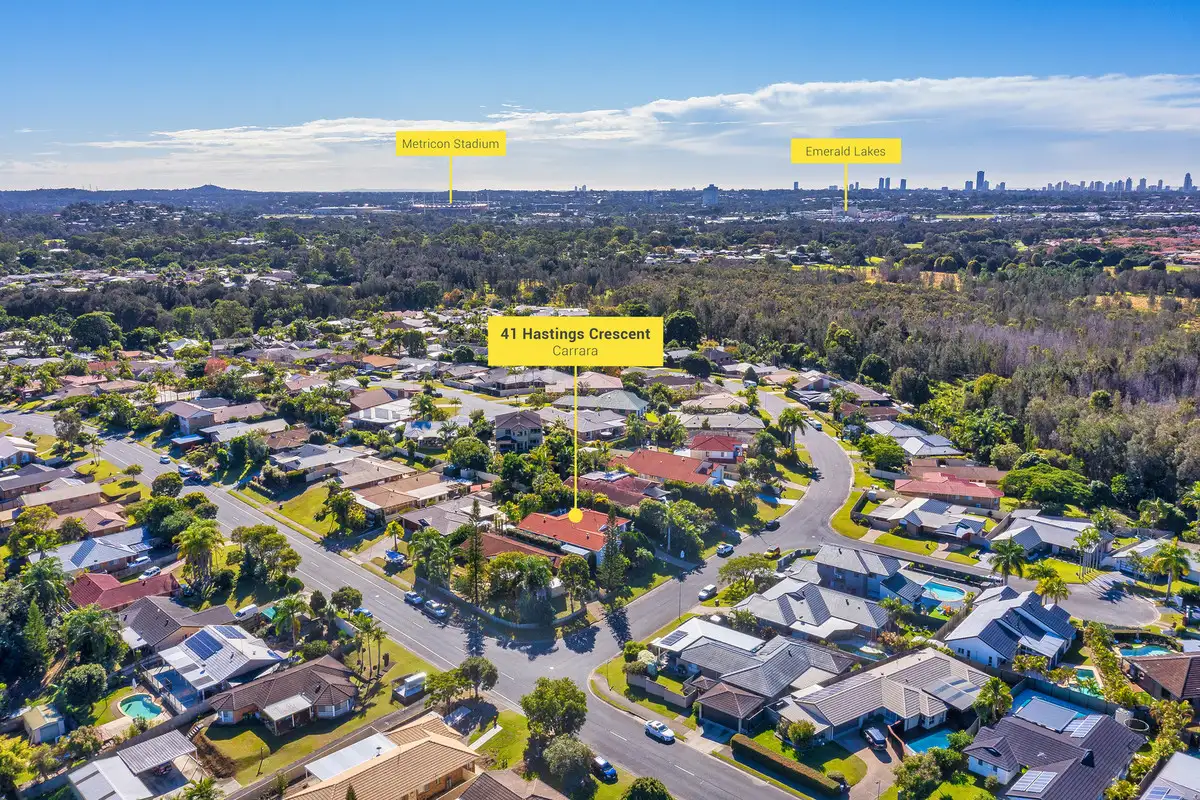 Main view of Homely house listing, 41 Hastings Crescent, Carrara QLD 4211