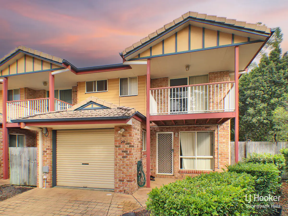 Main view of Homely townhouse listing, 20/8 Honeysuckle Way, Calamvale QLD 4116
