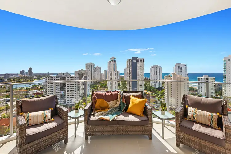 Second view of Homely apartment listing, 1801/25 Breaker Street, Main Beach QLD 4217