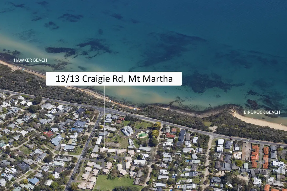 Main view of Homely unit listing, 13/13 Craigie Road, Mount Martha VIC 3934