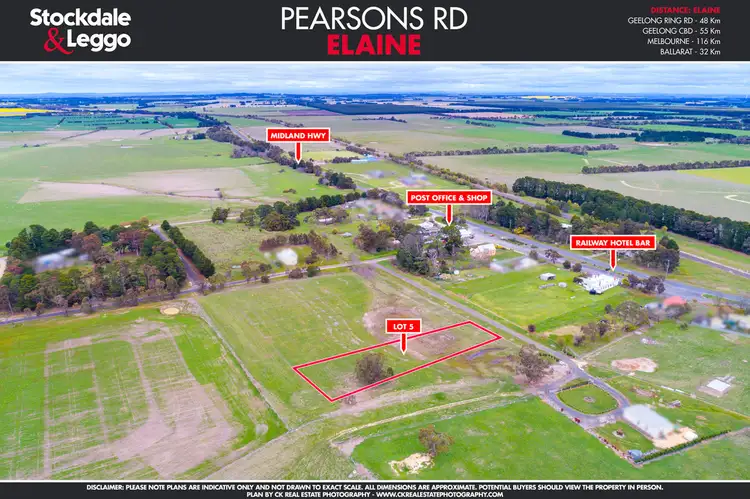 Second view of Homely land listing, Lot 5 Pearsons Road, Elaine VIC 3334
