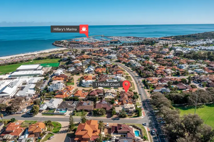 Second view of Homely house listing, 1 Helsall Court, Sorrento WA 6020