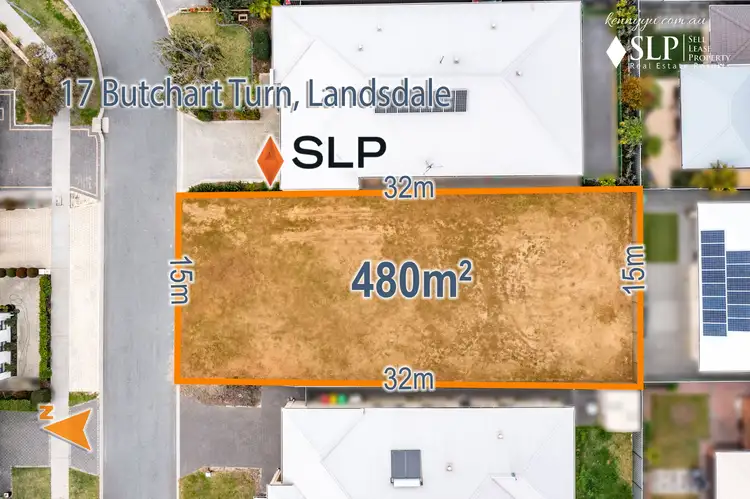 Main view of Homely land listing, 17 Butchart Turn, Landsdale WA 6065