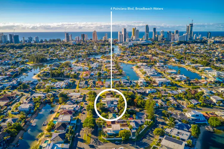 Sixth view of Homely house listing, 4 Poinciana Boulevard, Broadbeach Waters QLD 4218