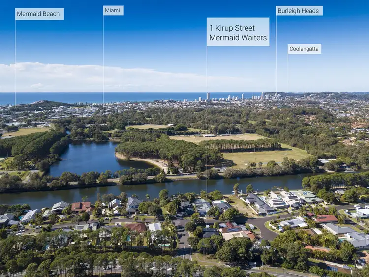 Second view of Homely land listing, 1 Kirup Street, Mermaid Waters QLD 4218