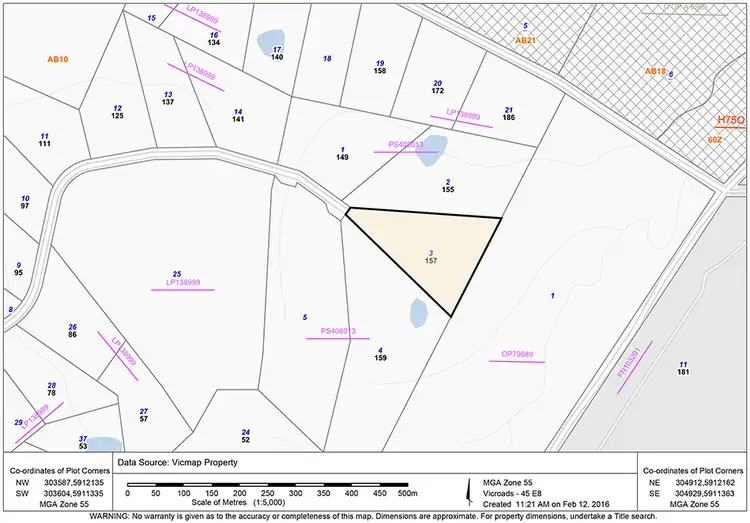 Sixth view of Homely land listing, LOT 3, 157 Doolan Crescent, Heathcote VIC 3523
