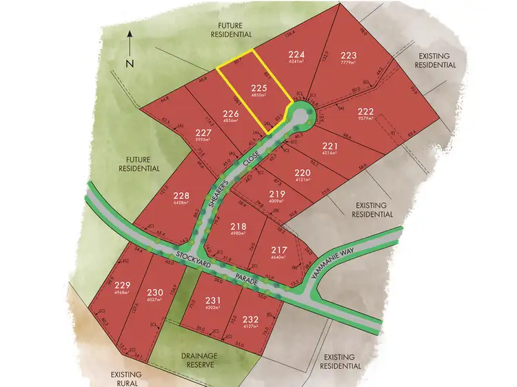 Main view of Homely land listing, LOT 225 Shearer's Close, Muswellbrook NSW 2333
