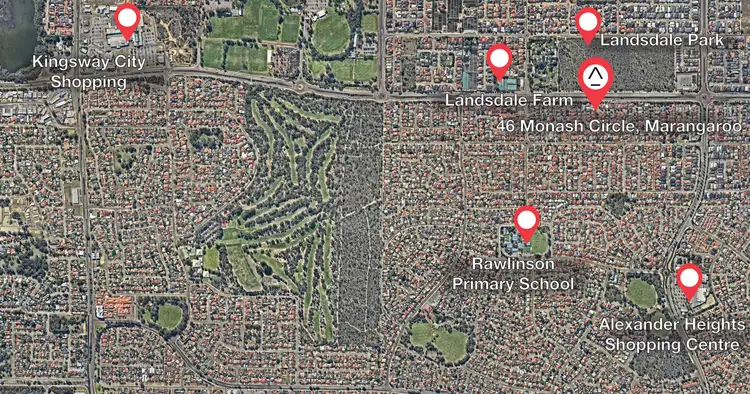 Second view of Homely land listing, 46 Monash Circle, Marangaroo WA 6064