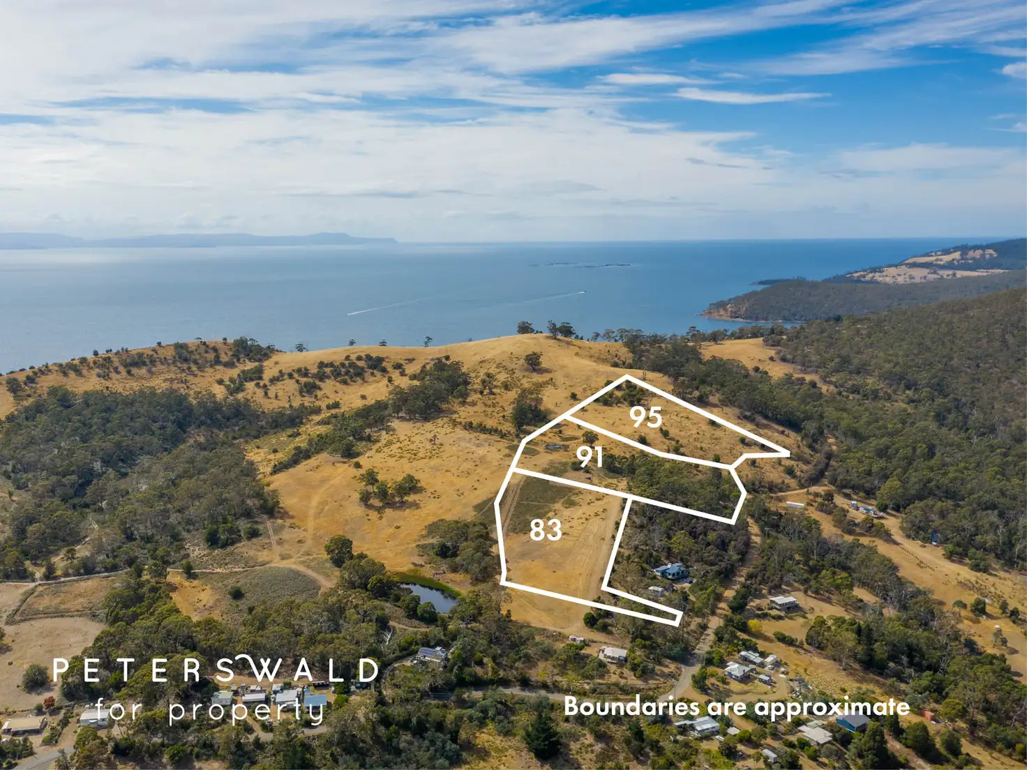 Main view of Homely land listing, 91 Bruny Island Main Road, Dennes Point TAS 7150