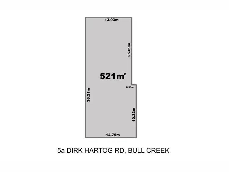 Main view of Homely land listing, LOT 2 Dirk Hartog Road, Bull Creek WA 6149