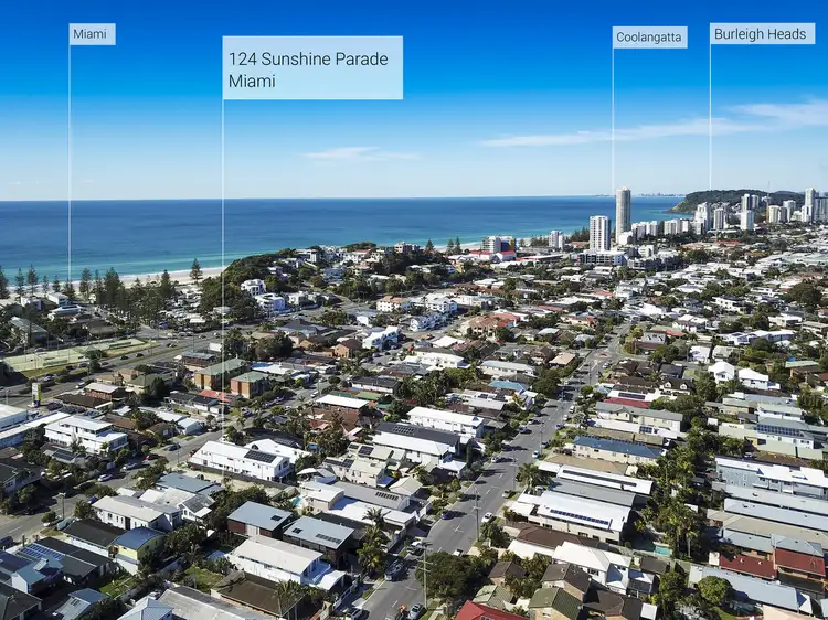 Main view of Homely land listing, 124 Sunshine Parade, Miami QLD 4220