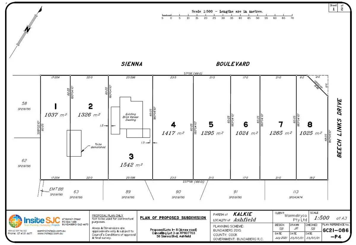 Main view of Homely land listing, LOT 6 Sienna Boulevard, Ashfield QLD 4670