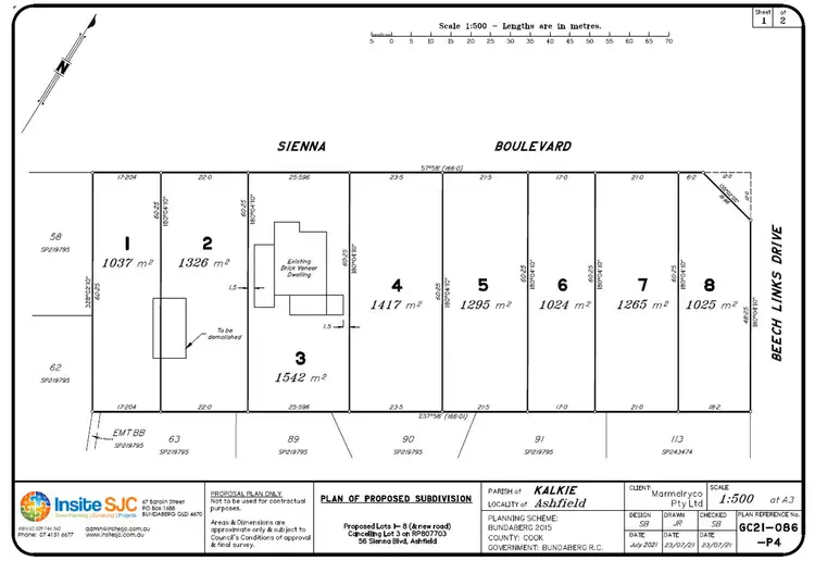 Third view of Homely land listing, LOT 7 Sienna Boulevard, Ashfield QLD 4670