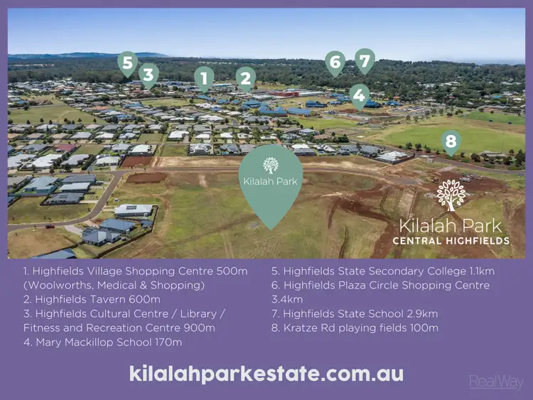 Third view of Homely land listing, 22 Alexander Avenue, Highfields QLD 4352