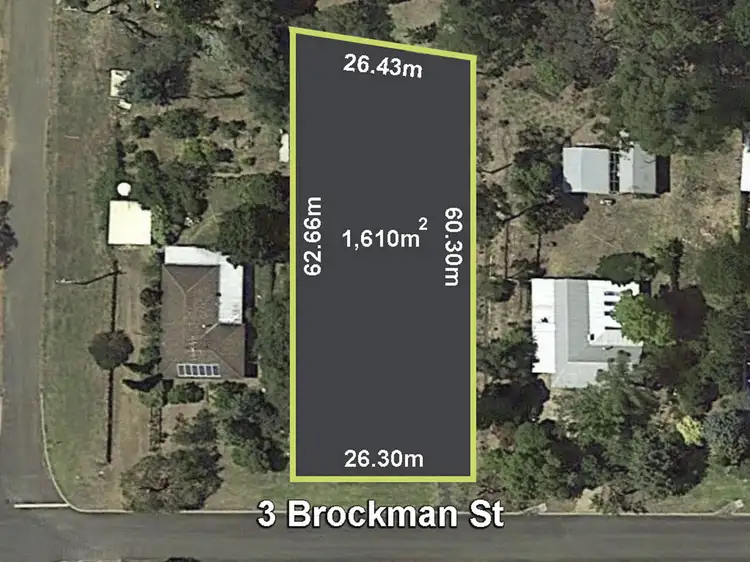 Main view of Homely land listing, 3 Brockman Steet, Balingup WA 6253