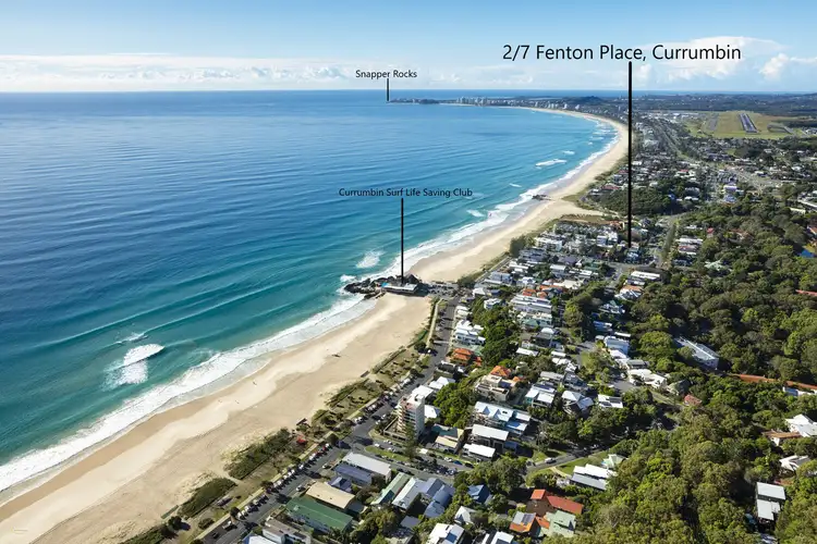 Main view of Homely villa listing, 2/7 Fenton Place, Currumbin QLD 4223