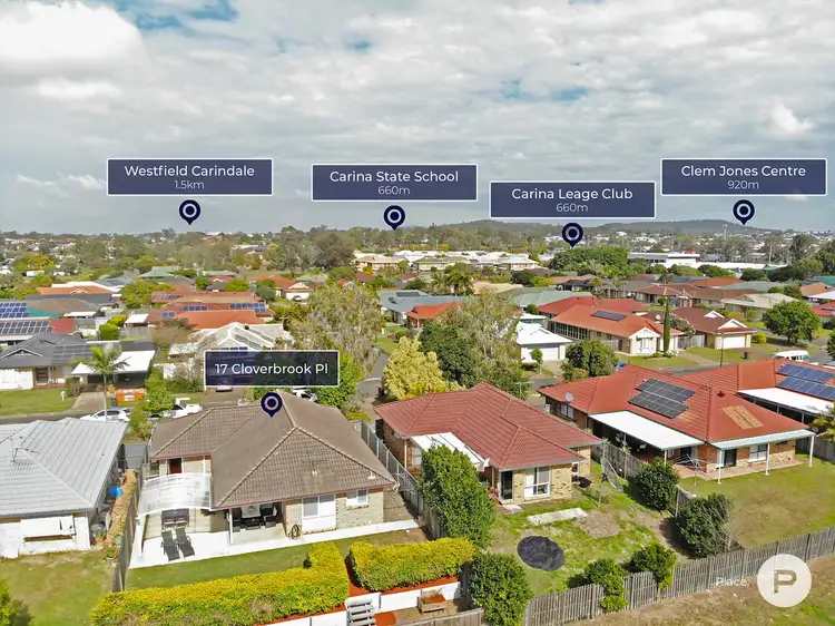 Second view of Homely house listing, 17 Cloverbrook Place, Carina QLD 4152