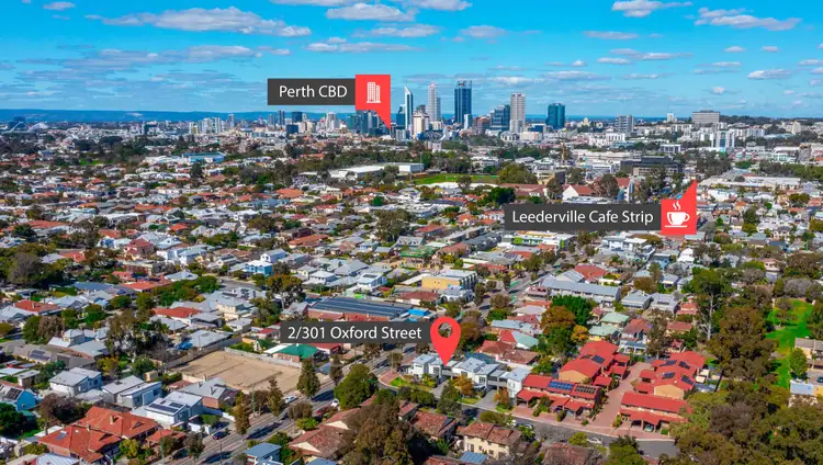 Second view of Homely townhouse listing, 2/301 Oxford Street, Leederville WA 6007