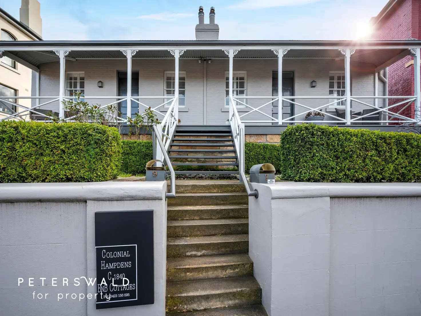 Main view of Homely townhouse listing, 7-9 Hampden Road, Battery Point TAS 7004
