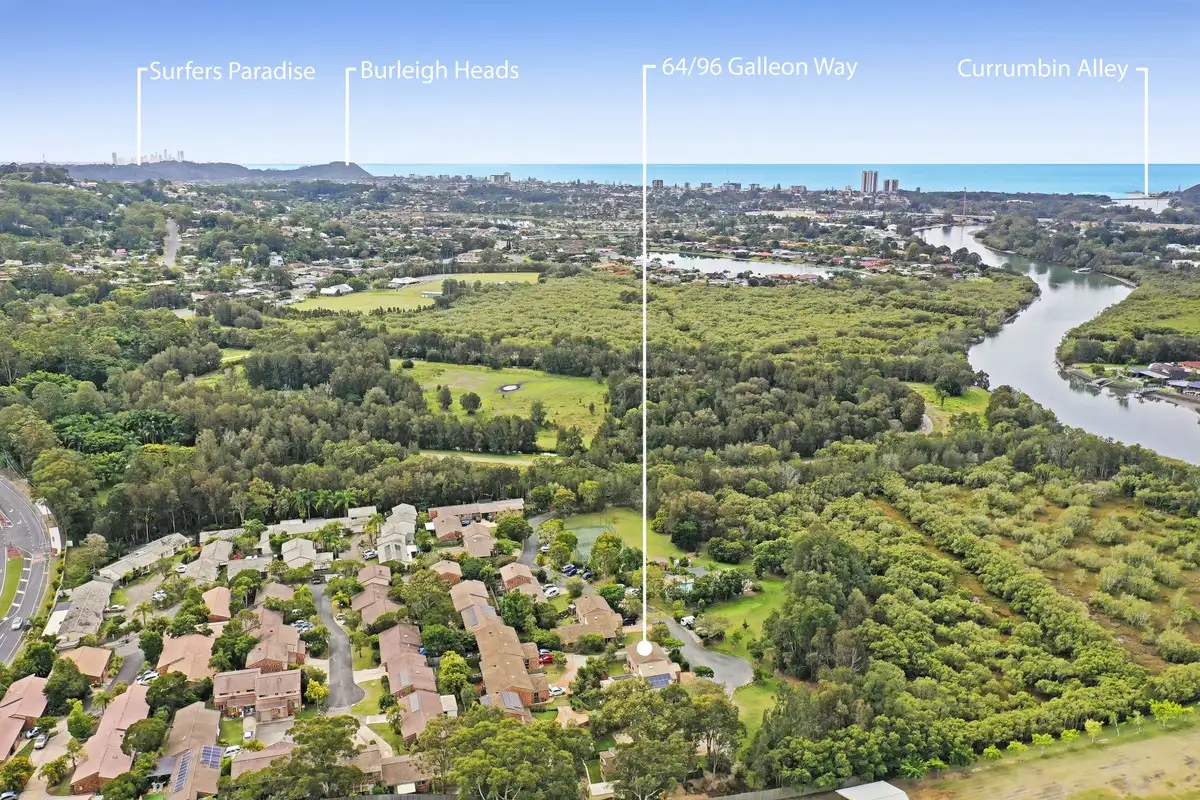 Main view of Homely townhouse listing, 64/96 Galleon Way, Currumbin Waters QLD 4223
