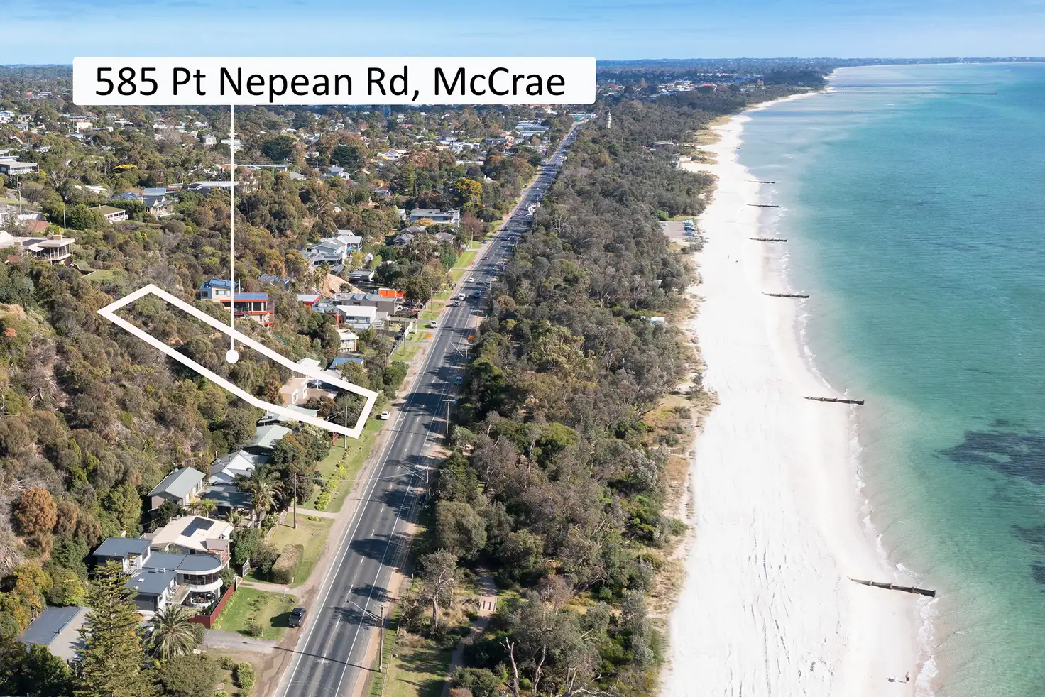 Main view of Homely house listing, 585 Point Nepean Road, Mccrae VIC 3938