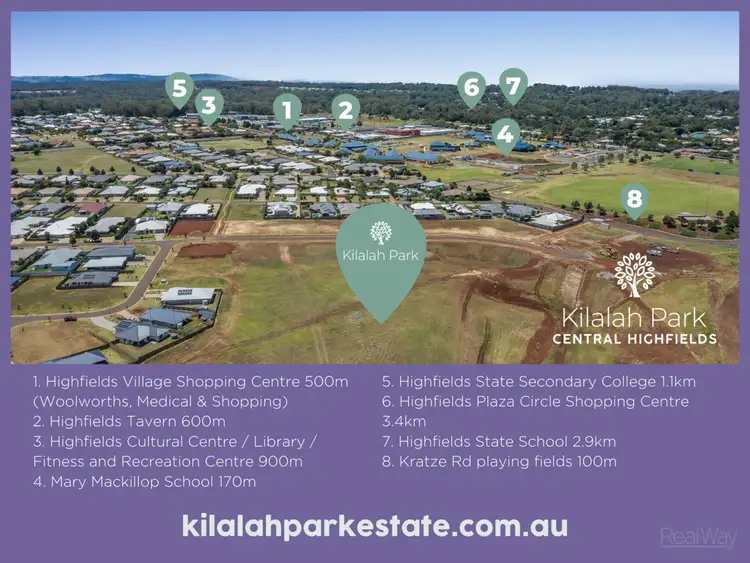 Fifth view of Homely land listing, LOT 209 Kilalah Park Estate, Highfields QLD 4352