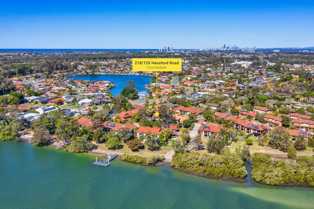 Main view of Homely townhouse listing, 218/125 Hansford Road, Coombabah QLD 4216